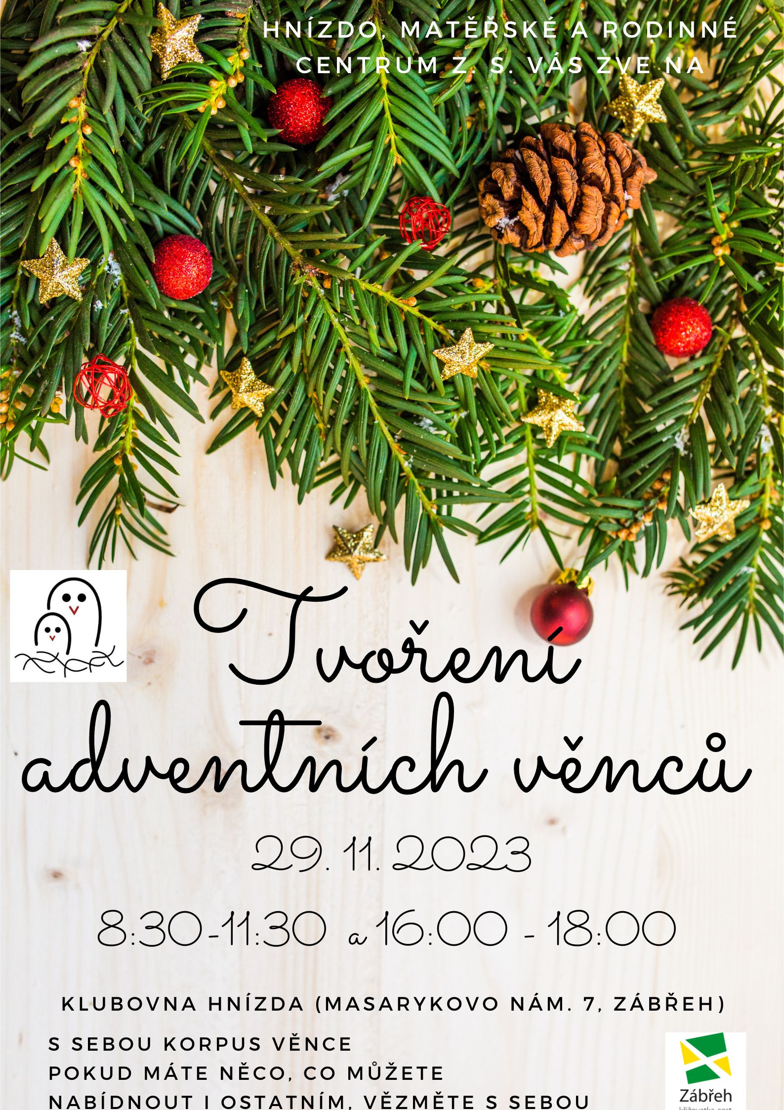 Tvoření adventních věnců