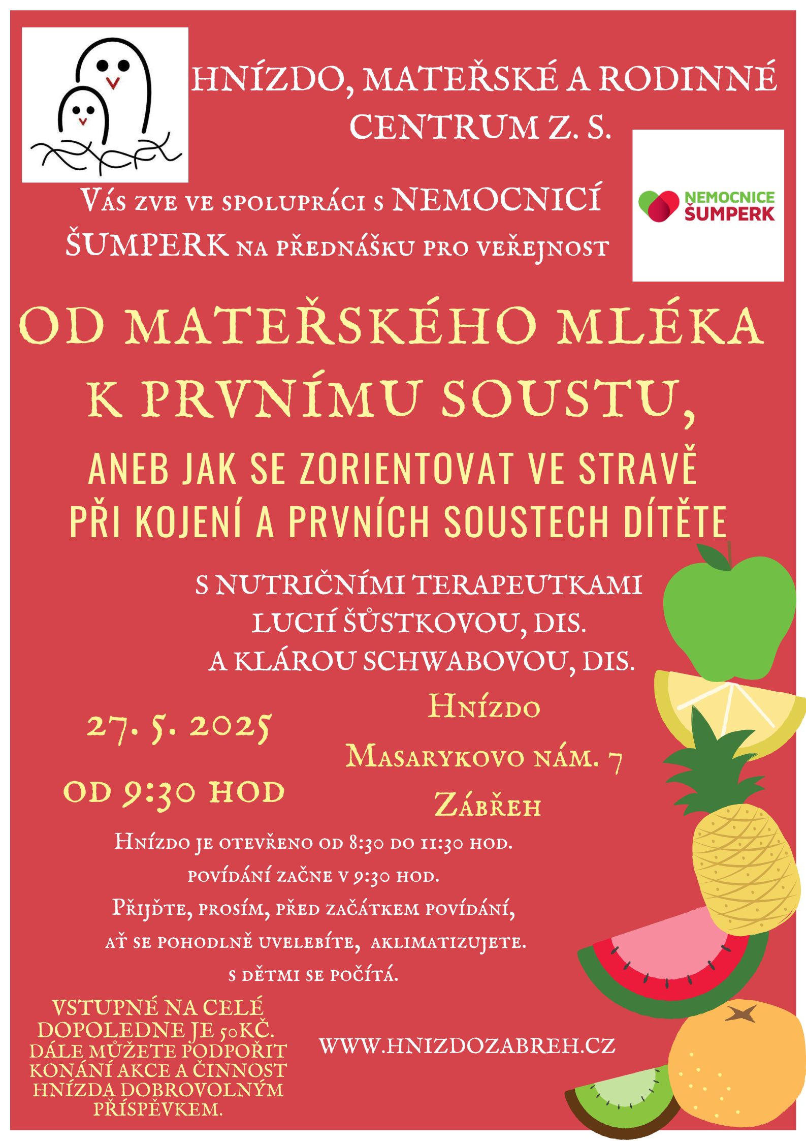 Od mateřského mléka k prvnímu soustu