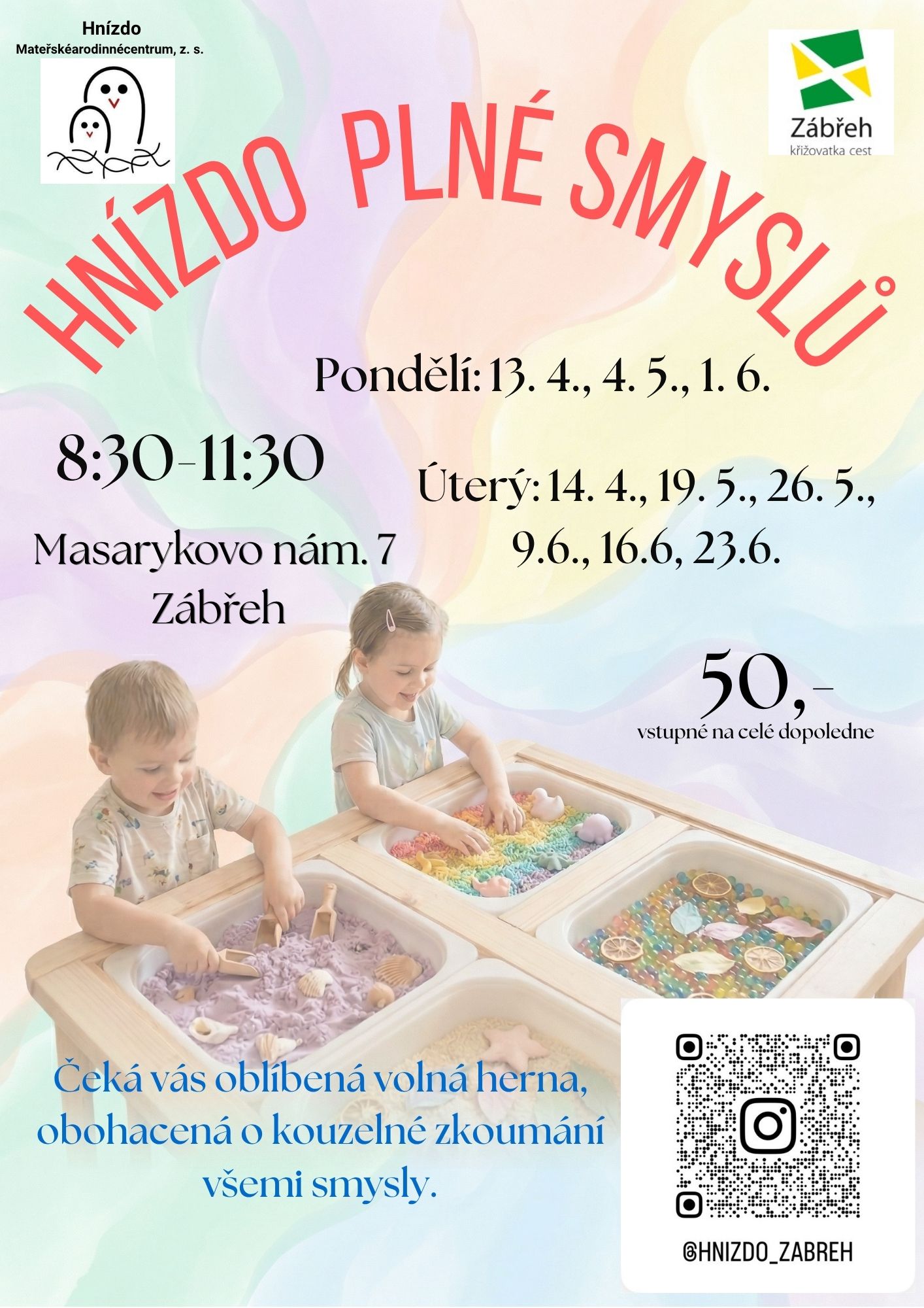 Hnízdo plné smyslů